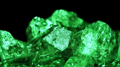 Green Amethyst Close up